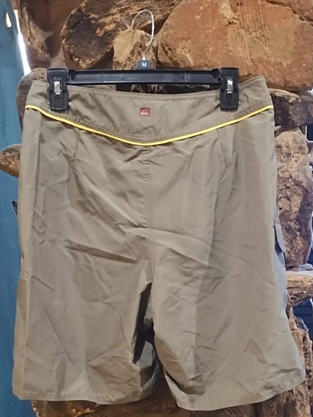 Unisex Quiksilver Army Green Board Shorts